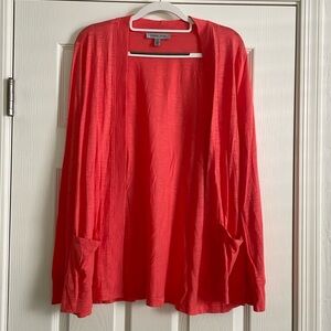 3 for $15 Coral cotton modal cardigan